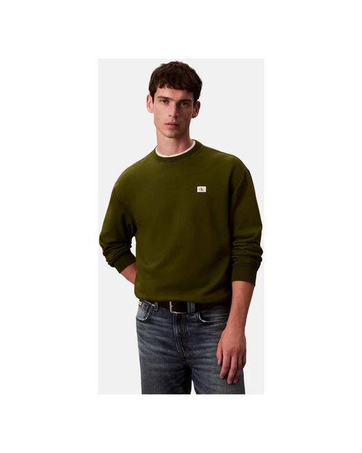 Calvin Klein Green Sweatshirts for men
