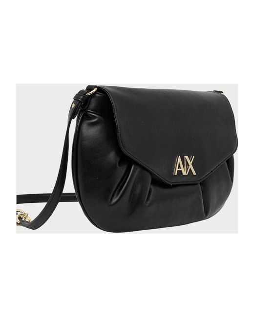 ARMANI EXCHANGE Black Cross Body Bags
