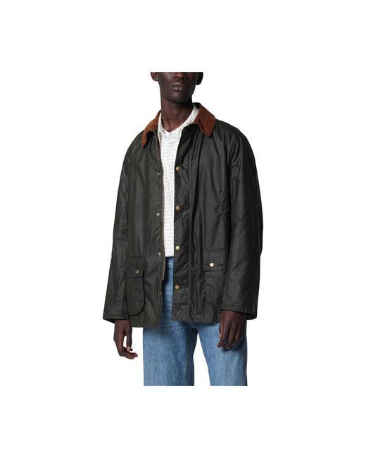 Barbour Black Light Jackets for men