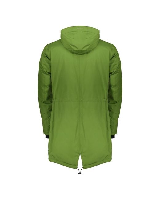 Herno Green Parkas for men