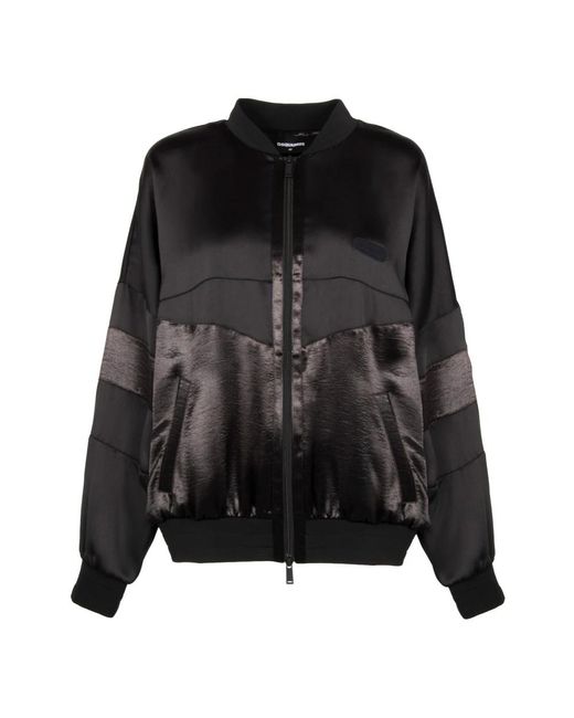 DSquared² Techno Fabric Sweatshirt in het Black
