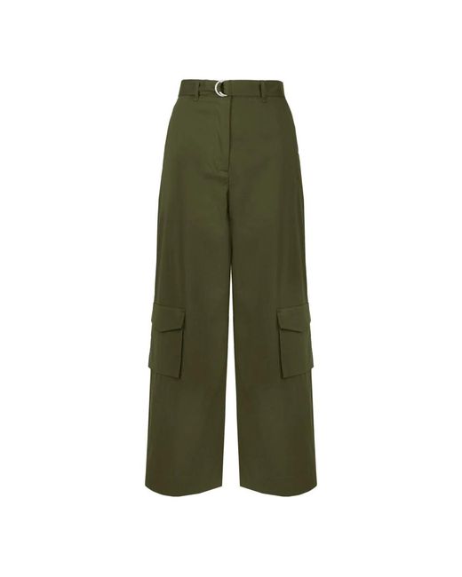 Wide Trousers di Bomboogie in Green