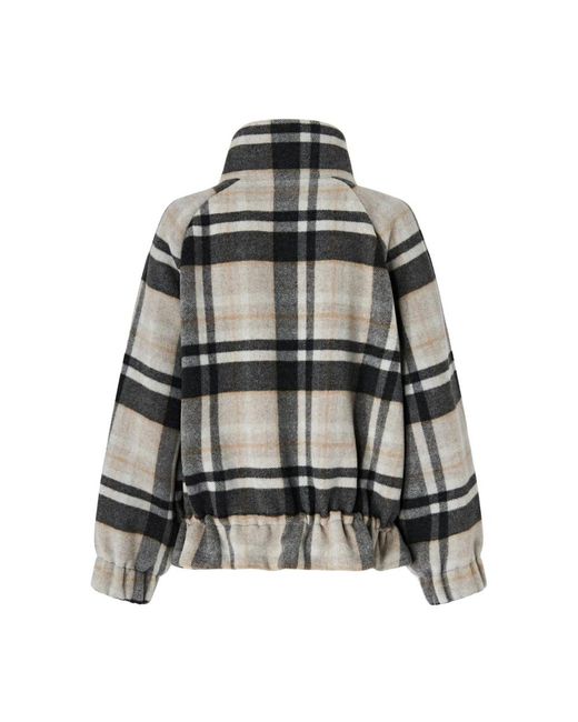 Pinko Gray Light Jackets