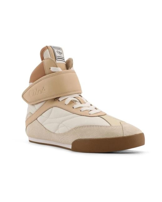 Chloé Natural Sneakers