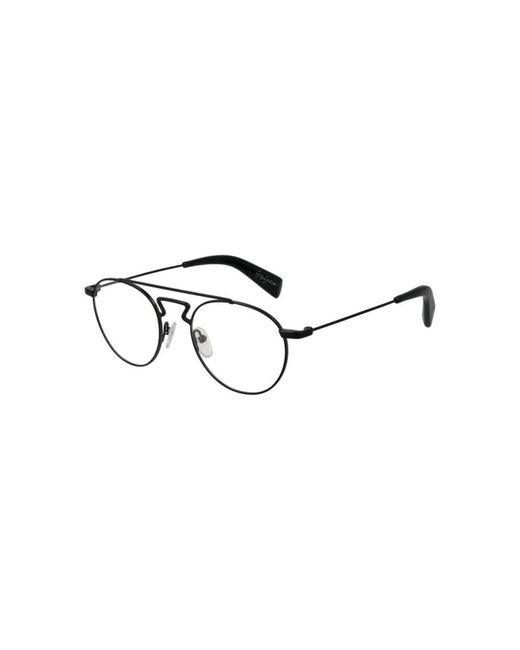 Yohji Yamamoto Black Glasses for men