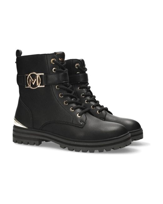 Mexx Black Lace-Up Boots