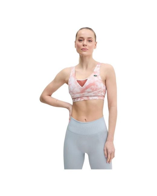 Lacoste Sport Stretch Bralette in het Multicolor