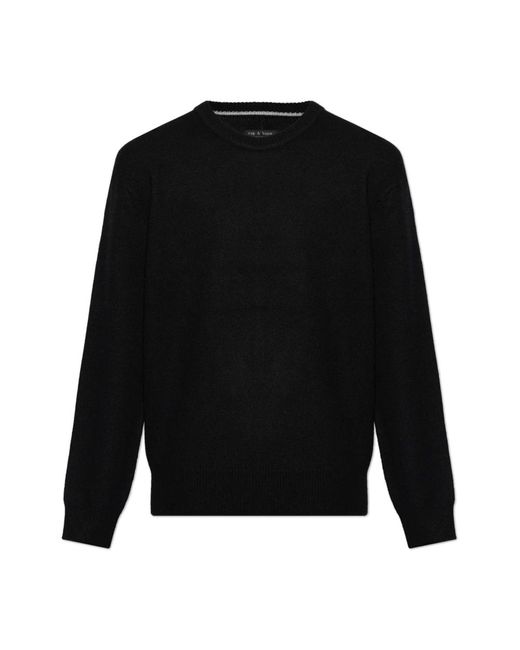Cashmere Knitwear di Rag & Bone in Black da Uomo