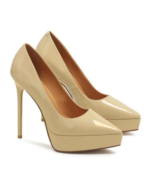 Kazar Pumps in het Metallic