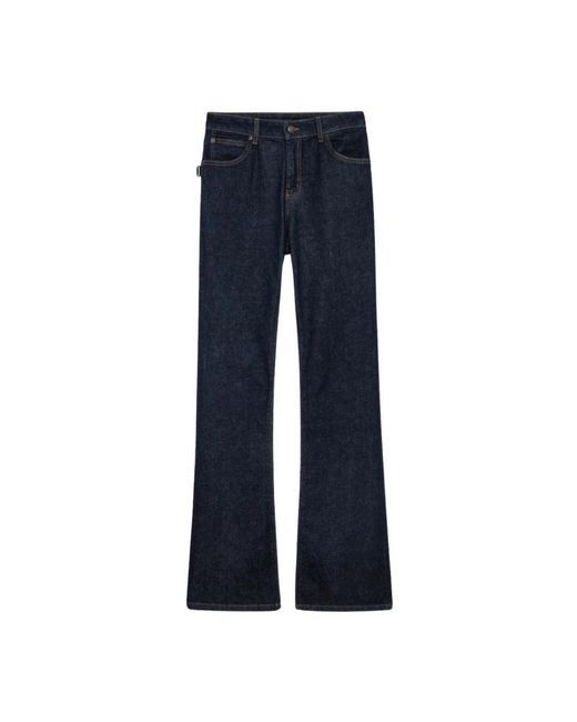 Zadig & Voltaire Blue Straight Fit Jeans
