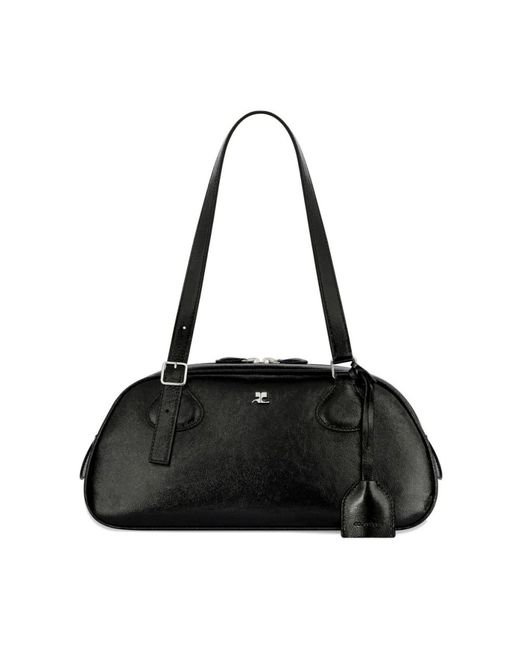 Courreges Shoulder Bags in het Black