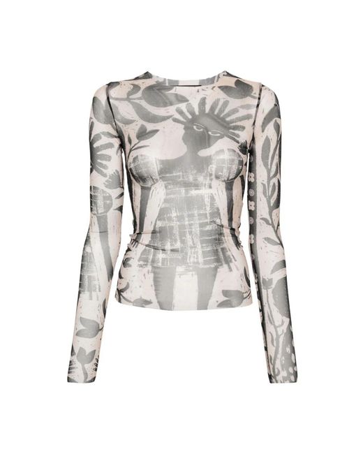 BOTTER Gray Long Sleeve T-Shirts