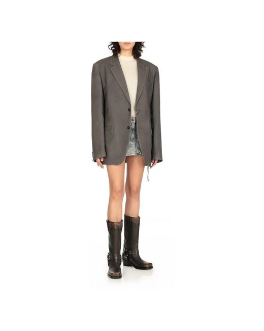 Paris Texas Gray High Boots