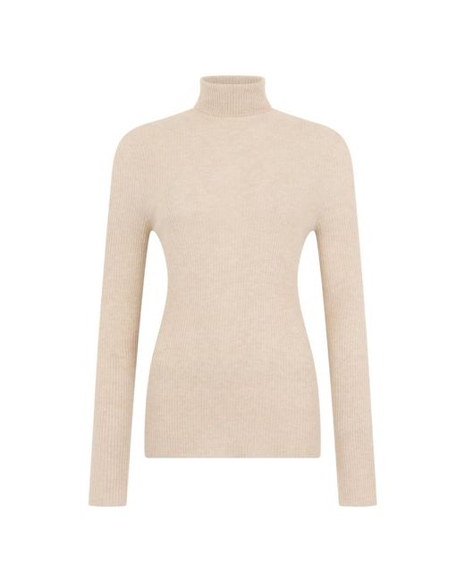 Fabiana Filippi Natural Turtlenecks