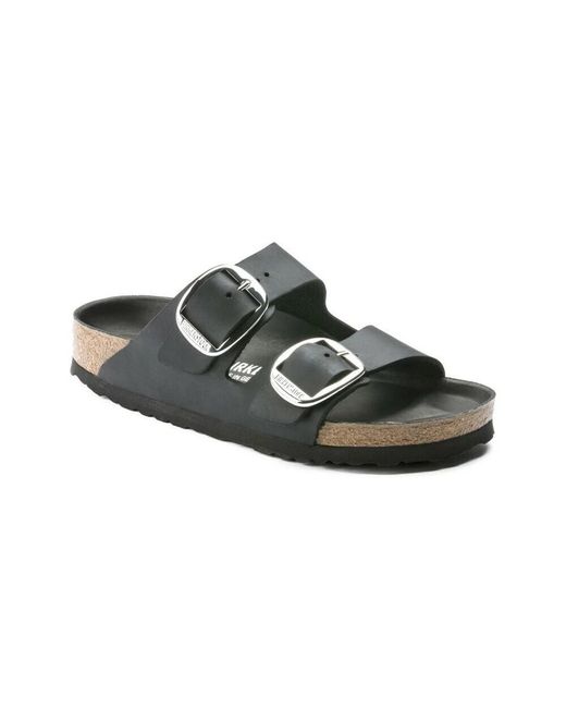 Sandali piatti di Birkenstock in Black
