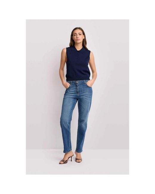 Kocca Blue Loose-Fit Jeans