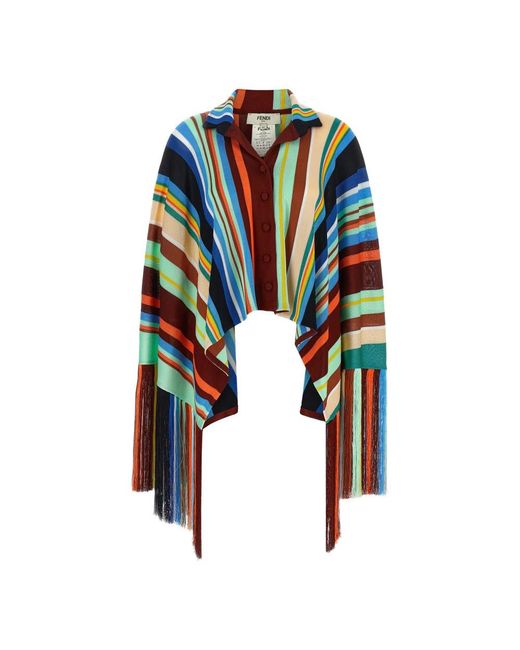 Capes Fendi de color Blue