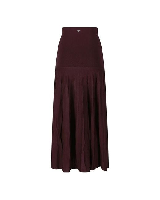 Rabanne Purple Maxi Skirts