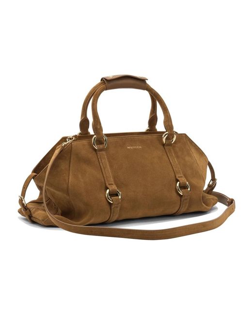 McQueen Brown Handbags
