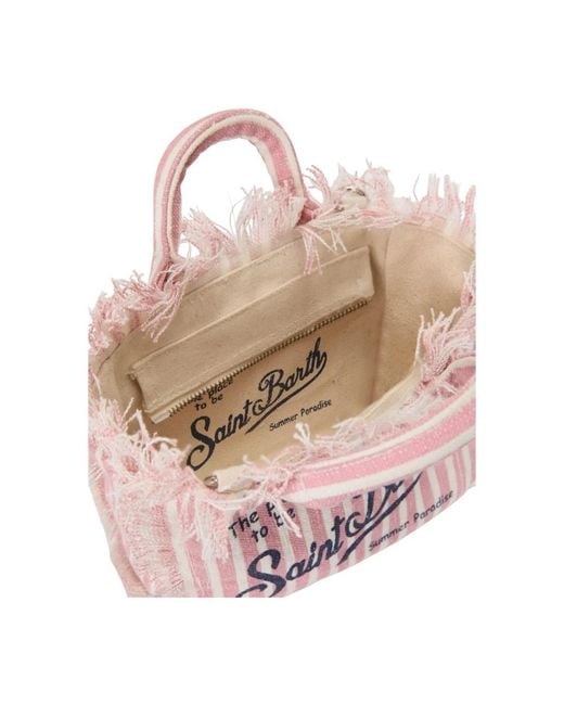 Mc2 Saint Barth Pink Shopping Bags