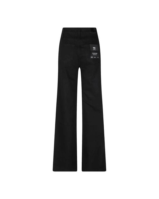 PAIGE Black Wide Jeans