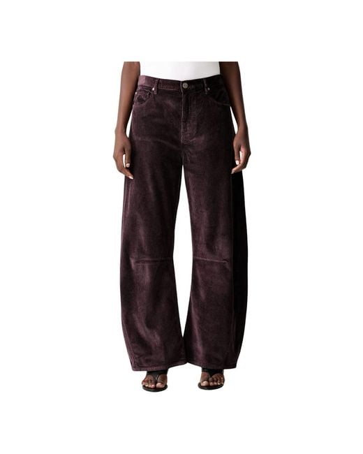 Pinko Black Wide Trousers