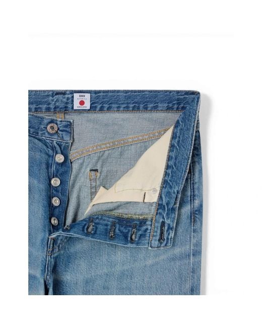 Edwin Blue Straight Fit Jeans for men