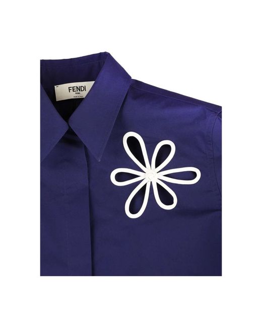 Shirts Fendi de color Blue