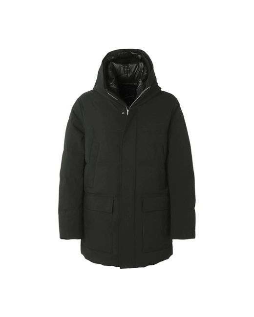 Montecore Black Down Coats for men
