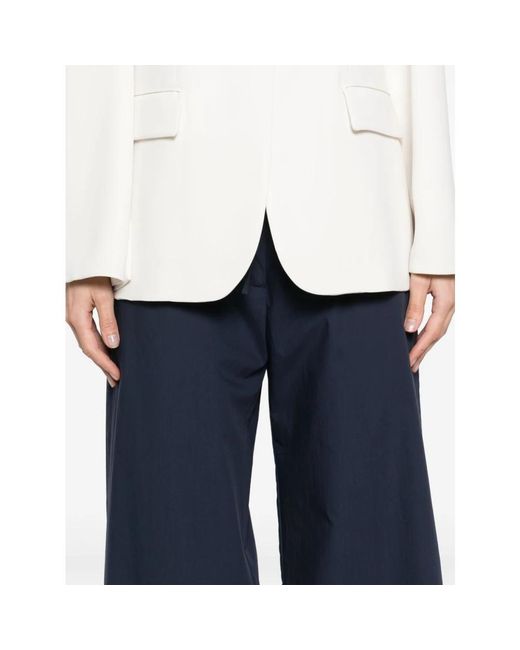 P.A.R.O.S.H. Blue Wide Trousers