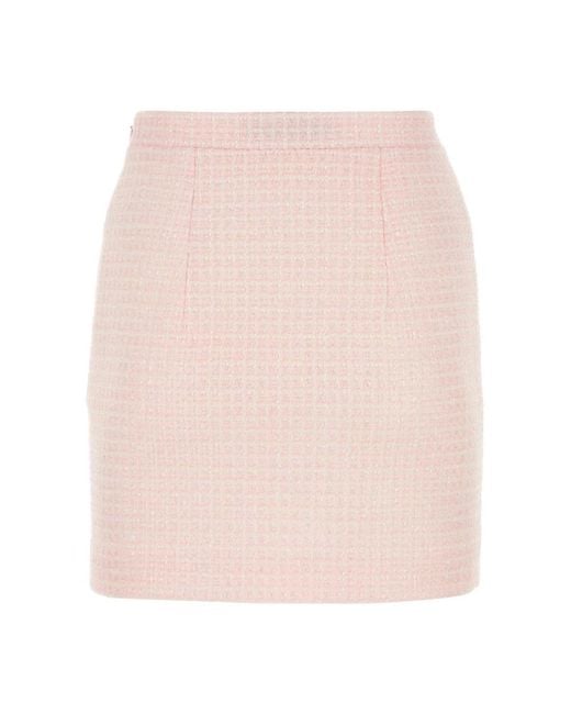 Alessandra Rich Pink Short Skirts