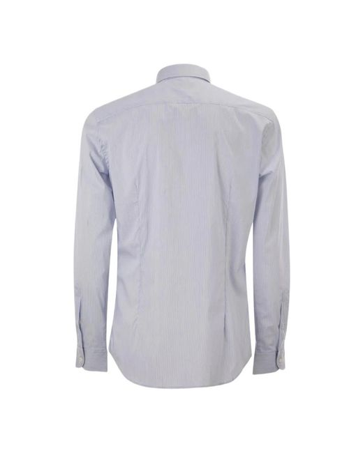Fay Blue Formal Shirts for men