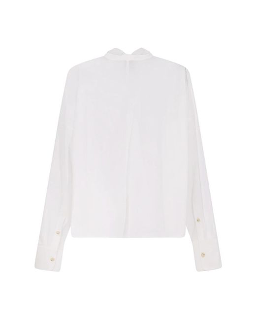 Blouses Alysi en coloris White