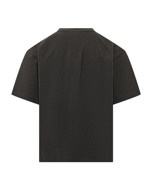 Versace Bedruikt Katoen-Jersey T-Shirt Regular Fit in het Black voor heren