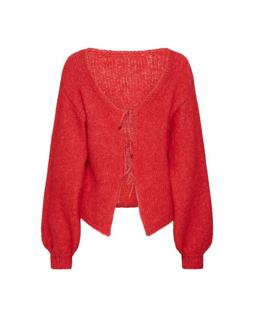 Cardigans Ichi en coloris Red
