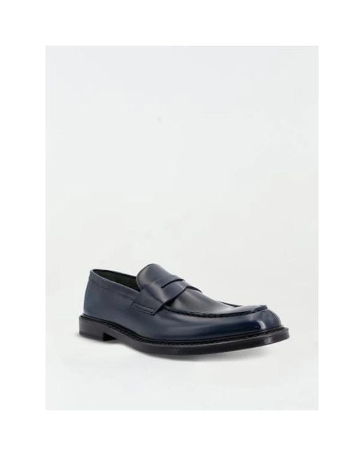 Doucal's Blue Loafers for men