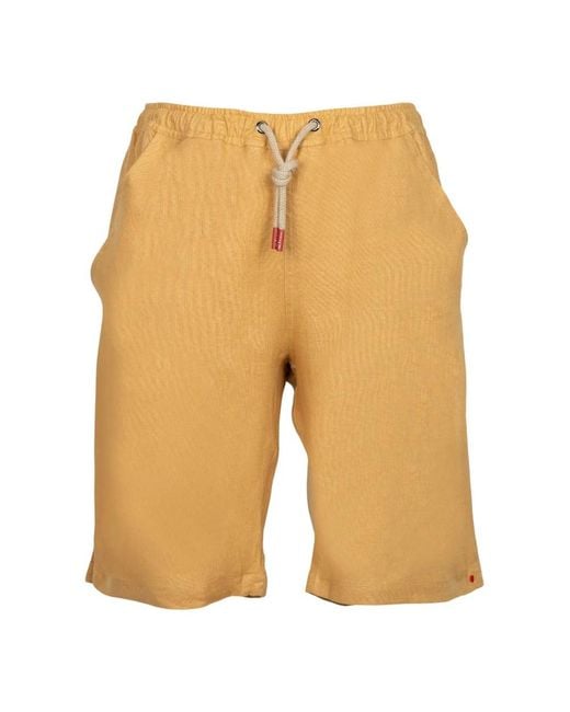 Kiton Natural Casual Shorts for men