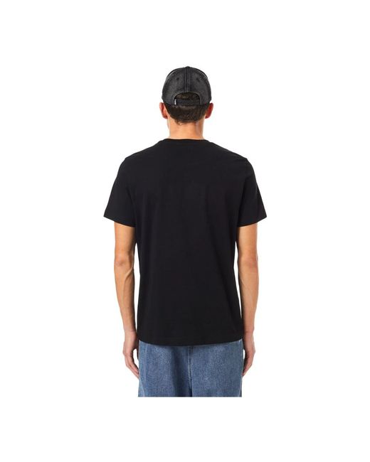 DIESEL T-shirt, klassischer stil in Black für Herren