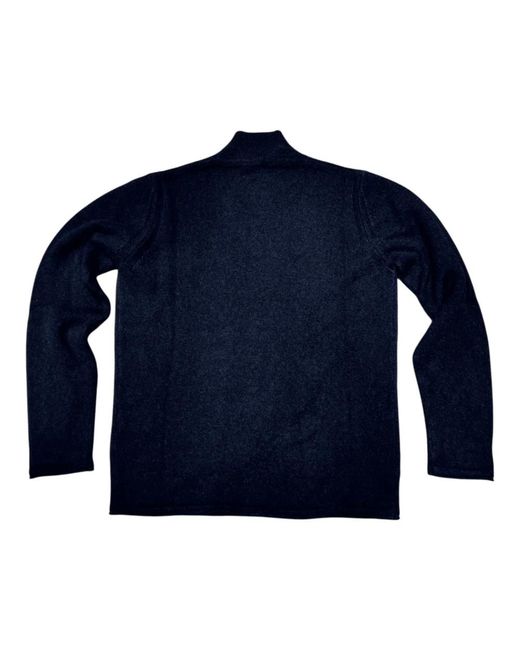 Roberto Collina Blue Turtlenecks for men