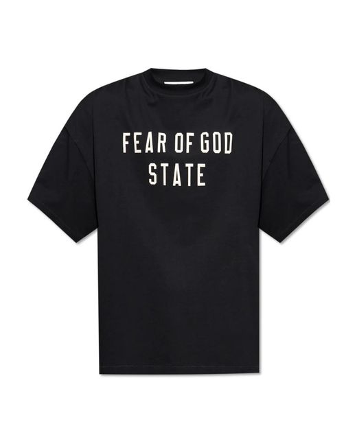 Fear Of God Black T-Shirts for men