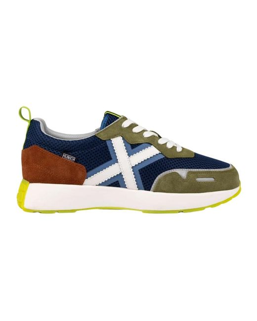 Munich Blue Sneakers for men