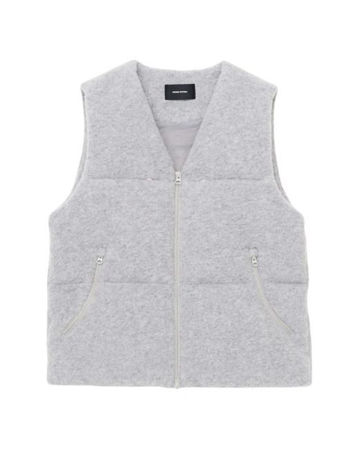 Hiking Patrol Gray Waistcoats for men