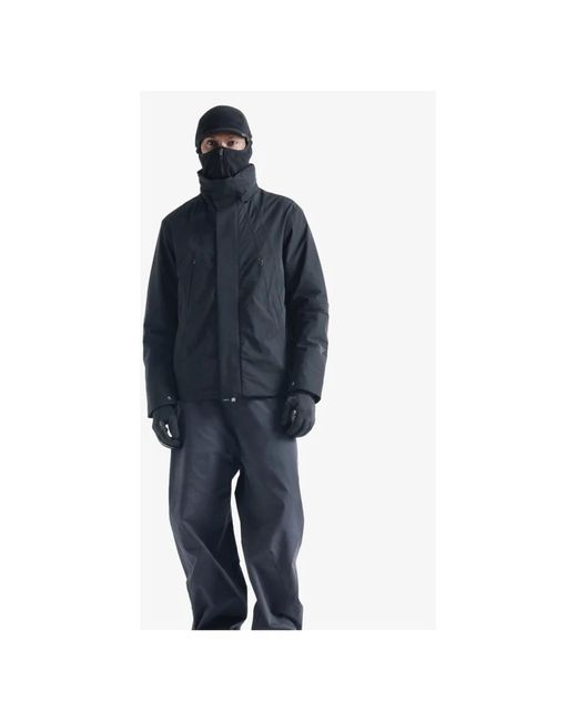 KRAKATAU Black Parkas for men