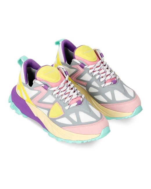 Philippe Model Purple Sneakers