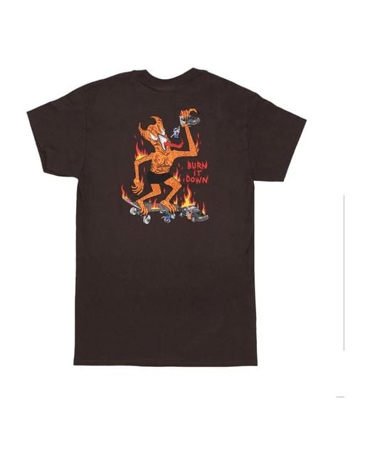 Thrasher Black T-Shirts for men