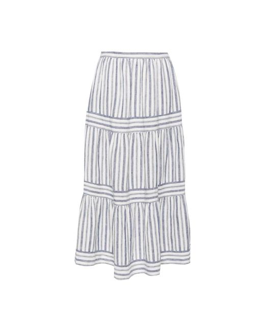 Ralph Lauren Gray Midi Skirts