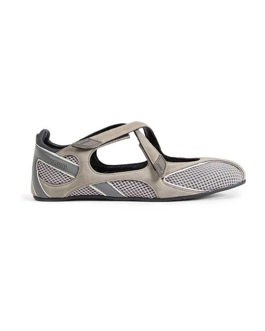 The Attico Brown Ballerinas