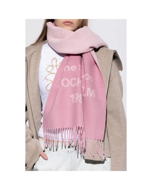 Winter Scarves di Acne in Purple
