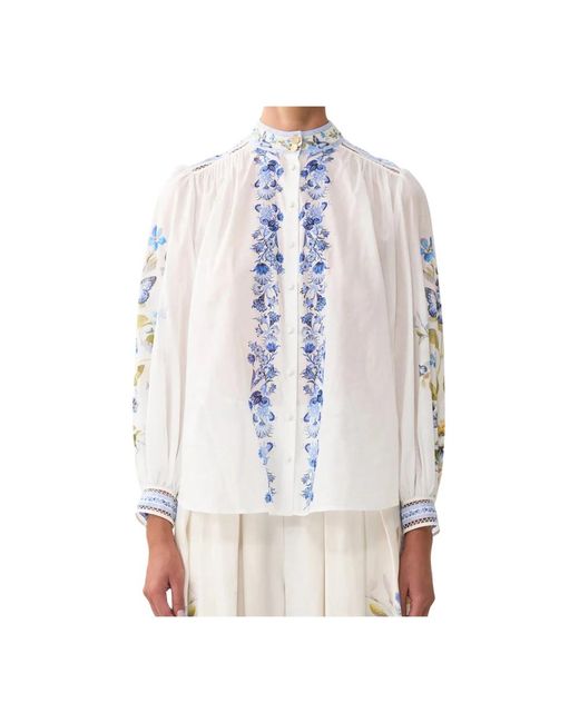 Blouses Camilla de color Blue