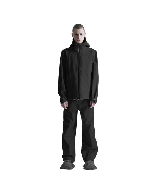 KRAKATAU Stilvolle modell jacke,light jackets qm459 in Black für Herren